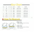 thumbnail image 4 of Seamless Bralette bras for women Full Coverage sport Gym Fitness Underwear Hook And Loop, 4 of 4
