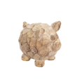 thumbnail image 1 of Sagebrook Home Resin Pig Decor, 4.75", Brown/Ivory, 1 of 1