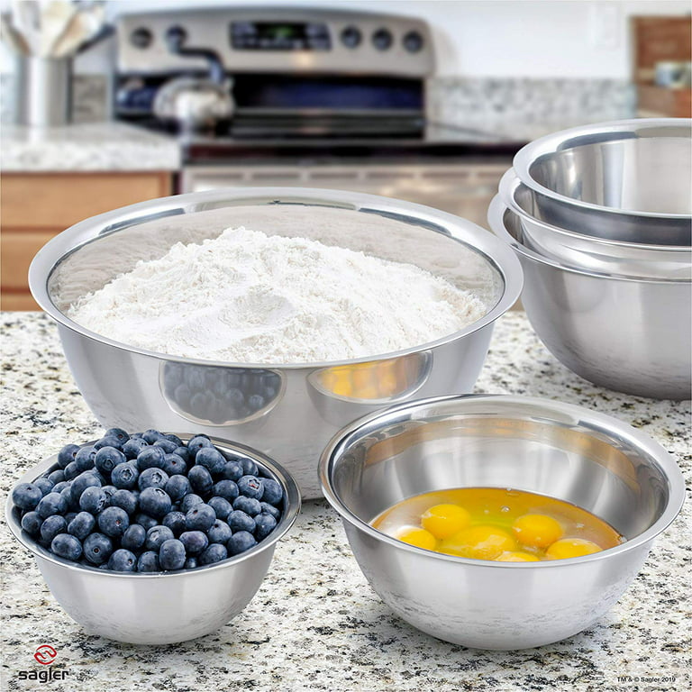 Home it USA Stainless Steel Mixing Bowl Set in the Kitchen Tools department  at