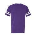 thumbnail image 4 of Augusta 360A Adult Sleeve Stripe Jersey - Purple & White- Medium, 4 of 4
