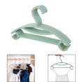 thumbnail image 4 of Estante de exhibición plástico de la suspensión de ropa de la suspensión de ropa 10pcs para los niños de los niños, perchas infantiles Verde Baoblaze Percha para niños, 4 of 7