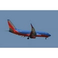 thumbnail image 2 of Wallhogs Chibi Southwest 737 Landing Glossy Wall Mural (38.5"Hx60"Wx0.1"D), 2 of 2