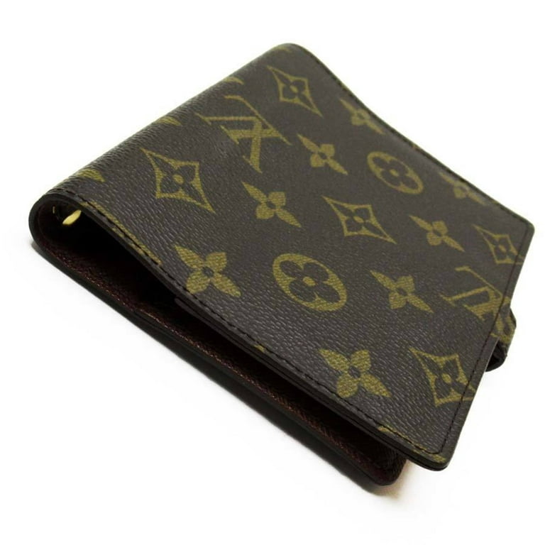 Authenticated Used Louis Vuitton Notebook Cover Agenda Monogram PM Canvas  R20005 