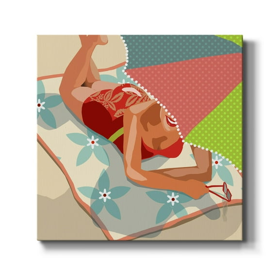 Beach Beauty II-Premium Gallery Wrapped Canvas - Ready to Hang