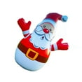 thumbnail image 2 of Scienceny Muñeca de jardín de Navidad para exteriores, decoración de Papá Noel, adorno de Navidad ajustable, Control remoto, IP68, patio de Suministros de soldadura, 2 of 6