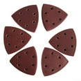thumbnail image 4 of 20pcs Triangular Sanding Disc 90mm 6 Hole Hook & Loop Sandpaper Abrasive Tools, 4 of 5