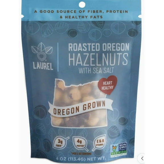 Hazelnut Kernels, Roasted And Salted, 4 oz Sup