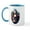 White/Blue Inside, variant on CafePress - Mona Lisa Possum Mug - 11 oz Ceramic Mug - Novelty Coffee Tea Cup