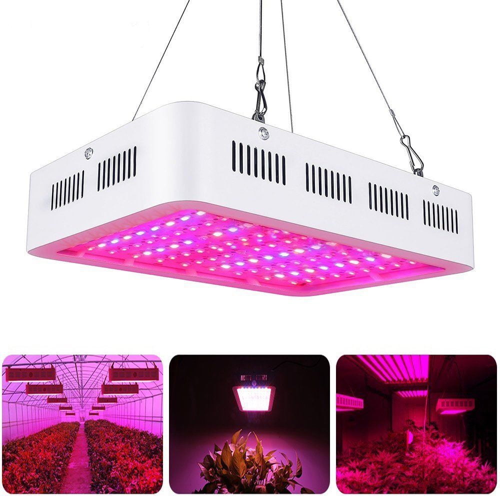 1200W Watt LED Grow Light Panel Lamp for Plants Hydroponic Growth Full Spectrum 