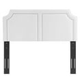 thumbnail image 4 of Cynthia Performance Velvet Twin Headboard, White, 4 of 9