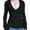 Black, variant on Seductiva Women's Oversized Long Sleeve T Shirts 2025 Women's T Shirt Women Slim Fit and Slimming Lace Deep V Neck Hooded Swomeneatshirt Women with Drawomenstring and Large Pocket Splicing Top