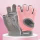 thumbnail image 1 of Guantes De Fitness Guantes De Fitness Guantes de fitness para mujer Guantes de entrenamiento de medio dedo Accesorios deportivos (M rosa), 1 of 7