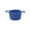Blue, variant on Dongrere Woven Round Storage Basket with Handles, Desktop Small Bin, Storage Organizer for Bathroom Living Room Bedroom Use, 6.6x4.7 Inch, Orange