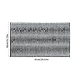thumbnail image 3 of Popular Pick SSZMDLB Home Decore, Extra Thick Microfiber Striped Door Mat Non Slip Bathroom Kitchen Entry Rug Water Absorbent Floor Mat For Bathroom Kitchen Doorway Foot Mat, 3 of 7