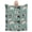 50x40, variant on Cute Cow Fleece Blanket Playful Cattle and Floral Throw Blankets 50x40
