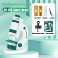 thumbnail image 2 of Outdoor Portable Children's Microscope Toys Science Educational Toys Gift For Kids, 2 of 5
