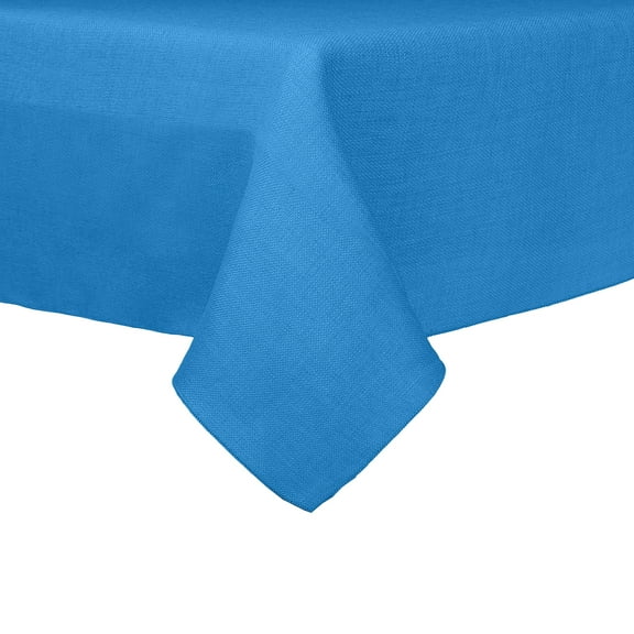 Ultimate Textile Faux Burlap - Havana 58 x 144-Inch Rectangular Tablecloth