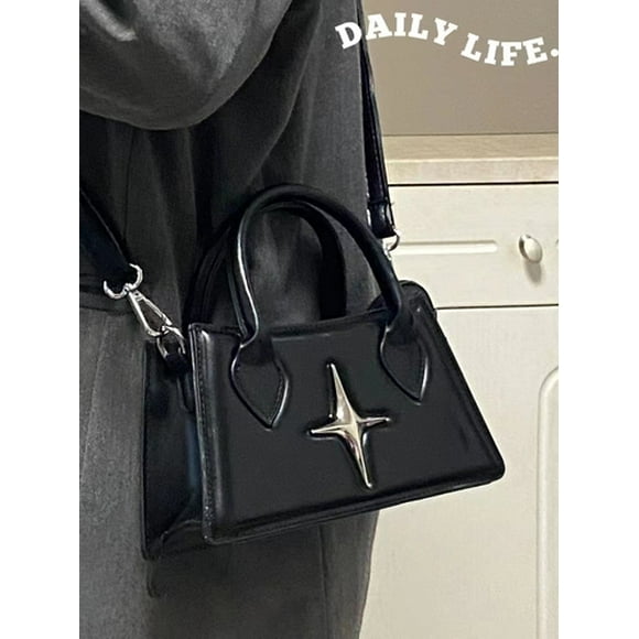 Fashion Design Hot Girls Star Shoulder Bags Simple PU Leather Women's Small Square Tote Messenger Bag Female Purse Handbags