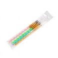 thumbnail image 5 of 5PCS Acrylic Nail Brush with Spiral Glitter Handle Nylon Bristle Nail Painting Dotting Pen Manicure Tool for UV Nail Gel New, 5 of 6
