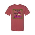 thumbnail image 2 of Wild Bobby, Raised On Sweet Tea & Jesus, Inspirational Christian, Men Graphic Tee, Vintage Heather Red, 5X-Large, 2 of 5