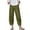 Army Green, variant on Tqcoqu Jeans for Women Cropped Trendy High Waisted Baggy Casual Stretchy Denim Style Pants Wide Leg Solid with Pockets,Army Green,Women's S-XXL