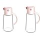 thumbnail image 1 of Glass Oil Bottle,Automatic Opening and Closing Flip-Top Seasoning Bottle, Glass Sauce and Vinegar P, 1 of 5