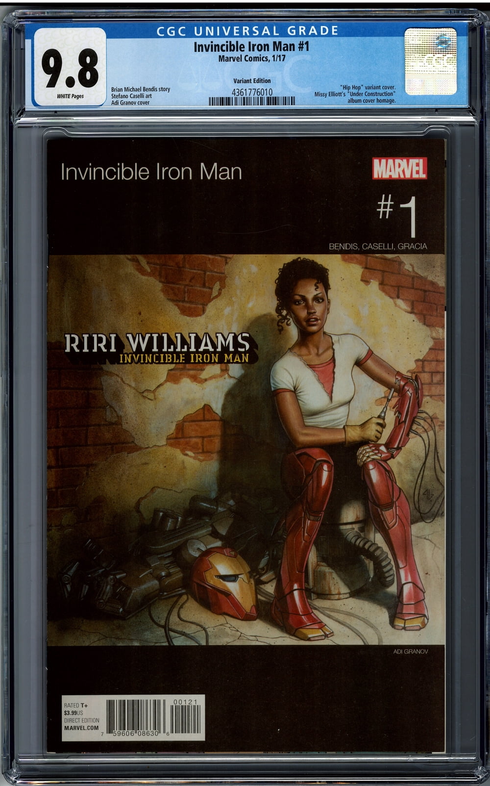 Invincible Iron Man #1 - CGC 9.8 Comic Book
