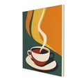 thumbnail image 3 of 12x16 inch Paintings On Canvas Wall Art Hot And Steaming Coffee,Home Kitchen,Rustic Cafes,Restaurant Decor Wall Art Prints,Classic Coffee Decor Painting Poster,Chic Gift For Cafes Enthusiast, 3 of 6