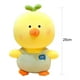 thumbnail image 2 of Juguete de peluche con disfraz de pollito con overol, 2 of 4