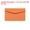 Orange, variant on REGALWOVEN Mini Envelopes, Mini Card Business Card Envelope for Small Note Cards Black