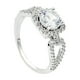 thumbnail image 5 of Anillo HUOGUO Fashion Diamond para mujer en aleación, 5 of 5
