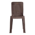 thumbnail image 2 of Silla Plásticos La Ardilla Rattan Alegria  Chocolate, 2 of 4