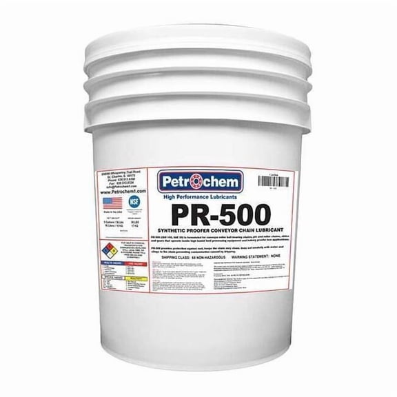 Petrochem 5 gal, Pail, Synthetic Oil, Amber PR-500