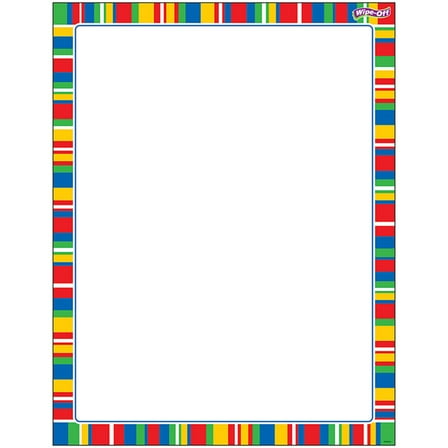 T-27343 - Stripe-tacular Candy Wipe-OffÂ® Chart by Trend Enterprises Inc.