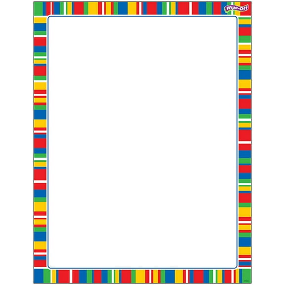 T-27343 - Stripe-tacular Candy Wipe-OffÂ® Chart by Trend Enterprises Inc.