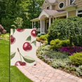 thumbnail image 2 of Yayeee Garden Flag 28" x 40" Double Sided Outdoor Yard Lawn Holiday Decorations, Cute Cherry, 2 of 6