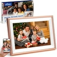 thumbnail image 1 of ELIME 10.1 inch WiFi Frameo Digital Picture Frame - 16GB Storage, 1280x800 IPS Touch Screen, MicroSD, 1 of 7