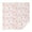 White-2, variant on Floral 42" Square Waterproof Tablecloth, Floral Print Polyester Table Cover