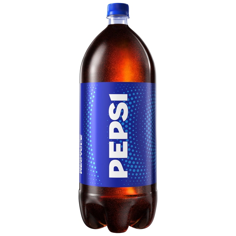 Pepsi Cola Soda Pop, 2 Liter Bottle - Groceries Food Soft Drinks