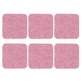 thumbnail image 2 of Balery 6 Pcs Glitter Pinkleather Coasters Set, Drink Table Cup Coasters For Living Room Kitchen Coffee Decor, 2 of 9
