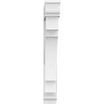 thumbnail image 2 of 3"W x 20"D x 26"H Standard Merced Architectural Grade PVC Bracket with Traditional Ends, 2 of 11