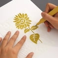thumbnail image 4 of Creative Butterfly Painting Template Flower Leaves PET Hollow Lace Ruler Hand Painted Painting Template Toys, 4 of 9