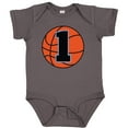 thumbnail image 3 of Inktastic Basketball 1st Birthday 1 Year Old Boys Baby Bodysuit, 3 of 5