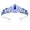D-Blue, variant on for Women - Elegant Rhinestone Wedding for Bride, Quinceanera & Prom | Silver Headpiece for Birthday, Pageant & Special Occasions | Sparkling Jeweled Hair Accessories