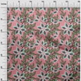 thumbnail image 4 of oneOone Cotton Poplin Peach Fabric Block Craft Projects Decor Fabric Printed By The Yard 56 Inch Wide-BW, 4 of 6