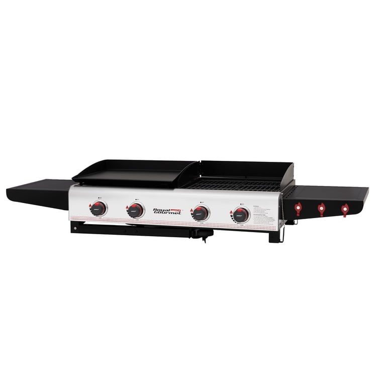 Royal Gourmet GD403 4-Burner Flat Top Gas Grill Griddle Combo photo 2