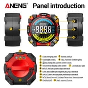 ANENG Smart Digital Multimeter 626 6000 Counts, AC/DC Voltage/Current, Resistance, Capacitance, Temperature, NCV Tester 1 Pack