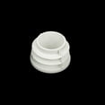 thumbnail image 2 of 25mm Diameter Plastic Blanking End Cap Round Ribbed Tube Insert Plug White 20Pcs, 2 of 5