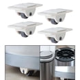 thumbnail image 1 of 4/ensemble Roulettes Pivotantes Adhésives Universelles pour Meubles Tiroir Chariot Plateforme Roues Directionnelles Remplacement, 1 of 9