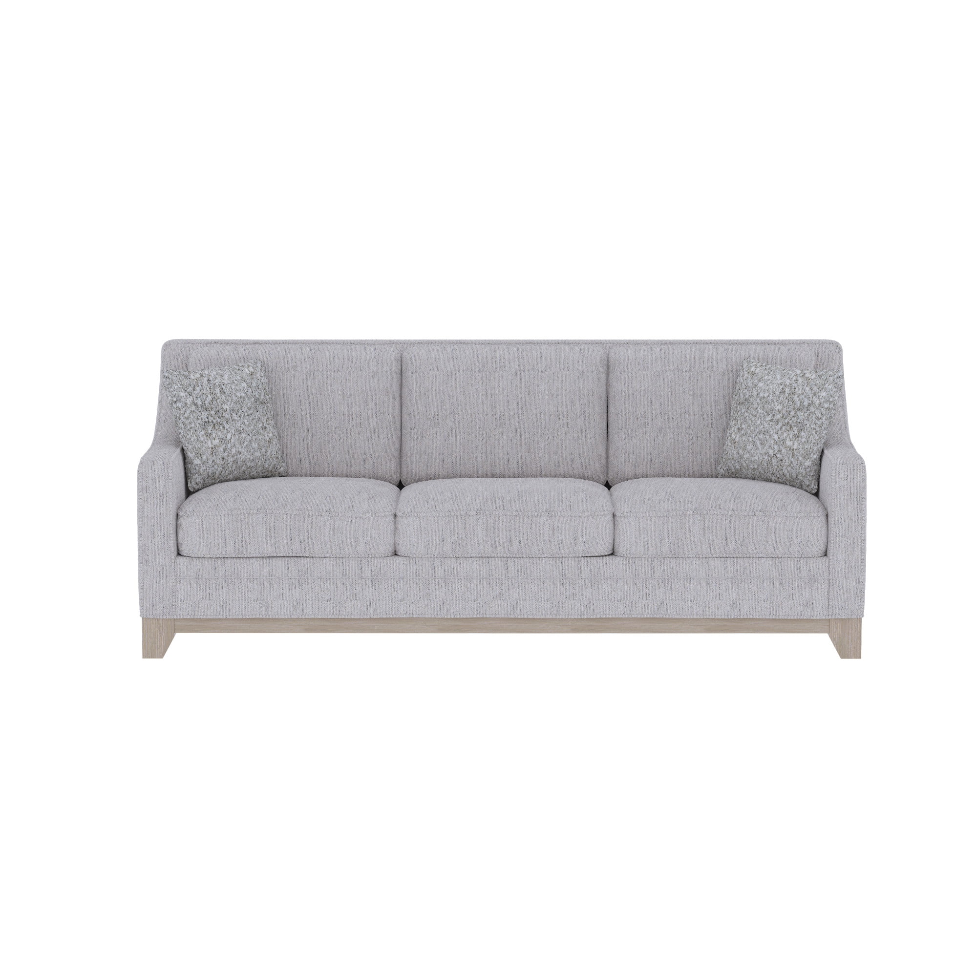 LiviNest 84 Inch Fabric Sofa 3 Seater: Quick Assembly Casual Style & Foam Cushion - Home Office Furniture for Remote Workers & Small Spaces